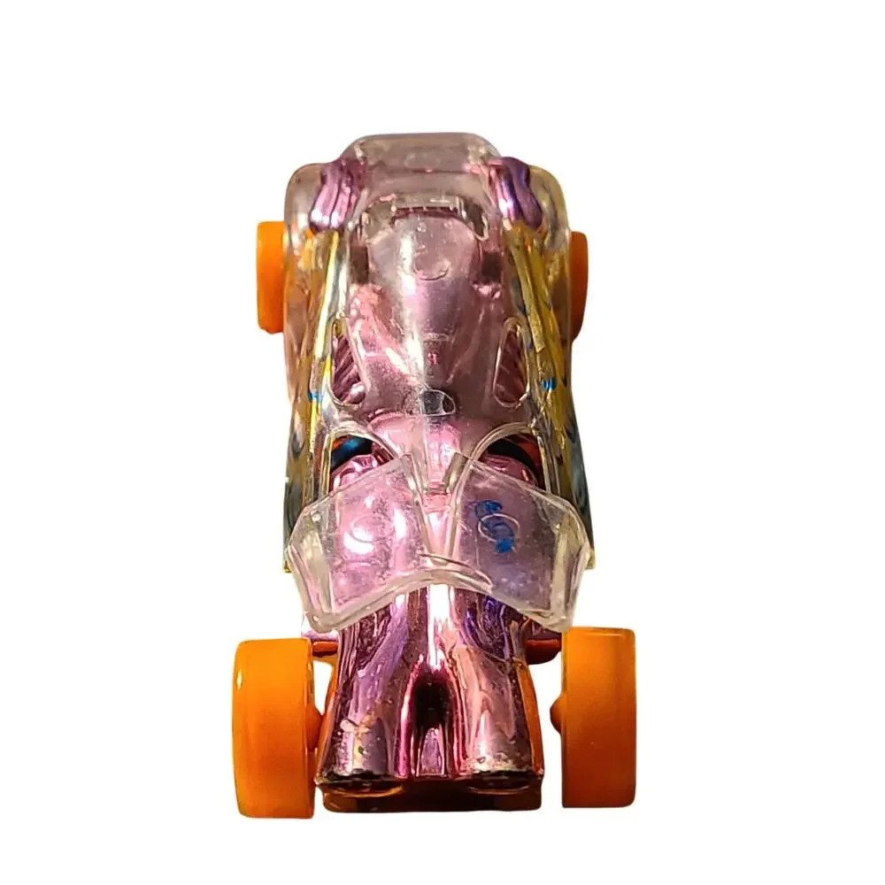 1994 Hot Wheels Top Speed Road Vac Clear with Pink Chrome